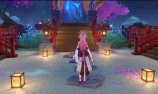 八重神子开襟大欧派乳液