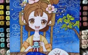 中秋节灯笼绘画文案 关于中秋节的画画作品