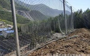 边坡挂网绿化施工流程 边坡挂网防护施工价格